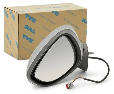 Produktbild von TYC 310-0260 Außenspiegel Seitenspiegel Links für FORD Fiesta Mk6 Schrägheck (JA8, JR8) Asphärisch Beheizt Grundiert