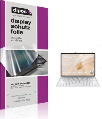 Image de 2x Film de protection d'écran pour Huawei Matepad 12X 2025 protecteur clair dipos
