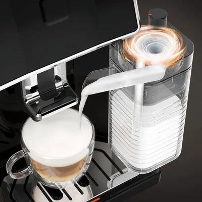 Produktbild von Krups Sensation Milk EA9128D Kaffeevollautomat | One-Touch Milchsystem | 15 bar | Schwarz