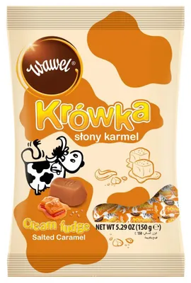 Produktbild von Wawel Krowka słony karmel Milchkaramellen salziges Karamell 150g