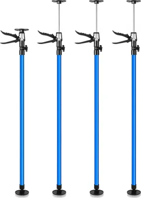 Produktbild von Teleskopstütze Deckenstütze stufenlos ausziehbar von 115 – 290 cm Einhandstütze Montagestütze - 4er Set