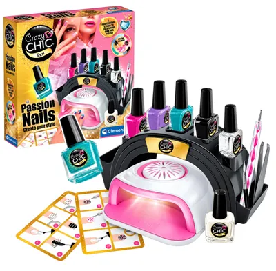 Imagen del producto de Clementoni Crazy Chic: Estudio de manicura. (Número de modelo: 50852)