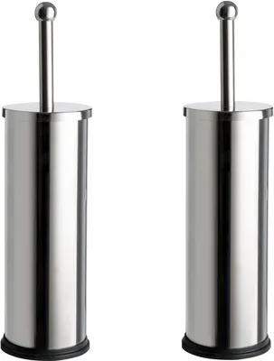 Produktbild von WC-Garnituren - H 39,5 cm - Edelstahl - 2er Set