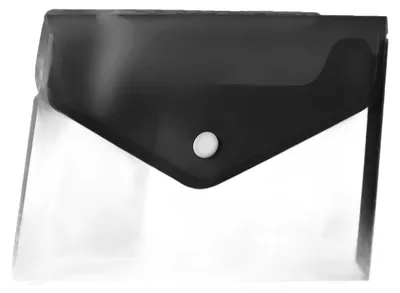 Image de Enveloppe A5 PP noire (12 pièces)