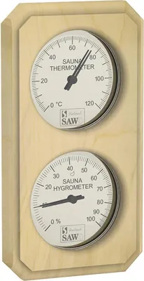 Produktbild von Sawo Thermo-Hygrometer 221-Thv - Kiefer