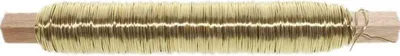 Produktbild von Deko Lackdraht 0,5 mm 100 g Bindedraht Basteldraht Wickeldraht Dekodraht gold