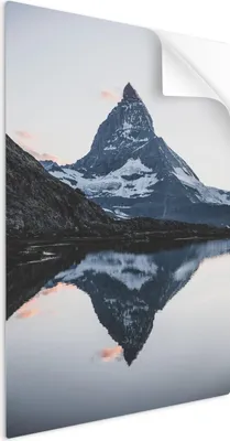 Immagine prodotto di SpaceRebels Bilder Wandsticker 40x60 - Decorazione murale paesaggio natura - Adesivo murale autoadesivo - Immagine moderna su pellicola in PVC - Murale soggiorno - Applicabile o incorniciabile