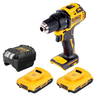 Produktbild von DeWalt DCD 708 D2 Akku Bohrschrauber 18 V 65 Nm Brushless + 2x Akku 2,0 Ah + Ladegerät
