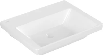 Produktbild von Villeroy & Boch Subway 3.0 Waschbecken, rechteck, ohne Hahnloch, ohne Überlauf, 600x470mm, 4A706301