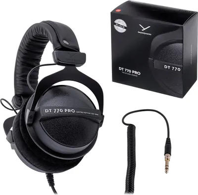 Produktbild von Beyerdynamic DT 770 PRO 250 OHM Black Limited Edition - geschlossene Studiokopfhörer