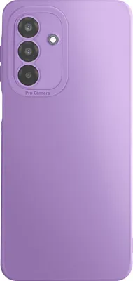 Produktbild von Avizar, Hülle Galaxy A17 Silikon weich Kameraschutz verstärkt, Violett