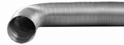 Produktbild von Nedco Semidec Abluftschlauch 112mm 1,5m Aluminium flexibel