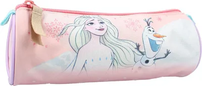 Produktbild von Disney Frozen II Stiftemäppchen – Rosa Schlampermäppchen mit zwei Fächern