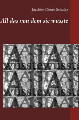Produktbild von All das von dem sie wüsste