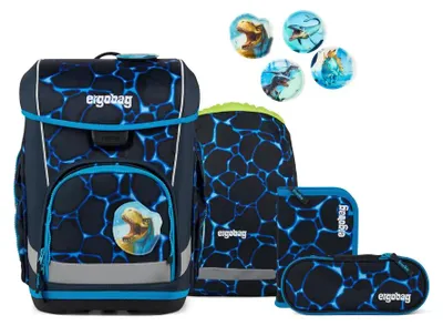 Produktbild von ergobag cubo light Schulranzen-Set Bärassic Garden