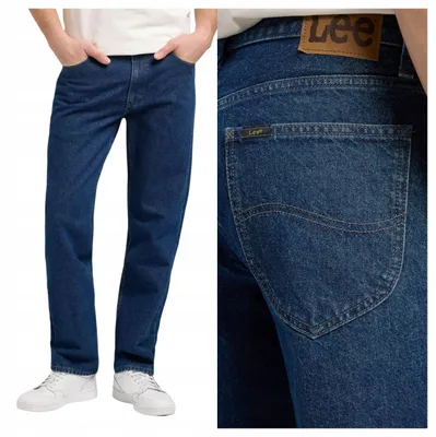 Immagine prodotto di Lee | Pantaloni jeans slim fit da uomo, colore blu, cotone, taglia W32 L34