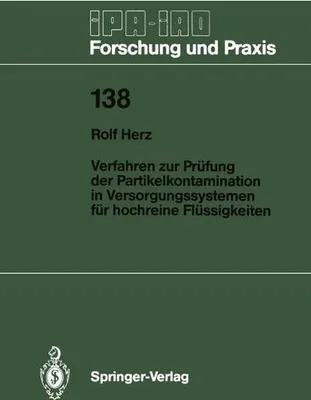 Zdjęcie produktu dla Verfahren zur Prüfung der Partikelkontamination in Versorgungssystemen für hochreine Flüssigkeiten