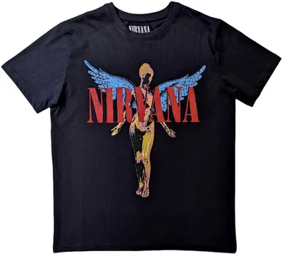 Produktbild von Nirvana Angelic Black M T-Shirt