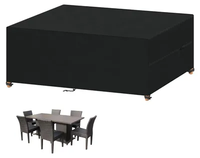 Productafbeelding van Omgoods - Tuinmeubelhoes, Waterdicht en Winterproof 220 x 110 x 75 cm