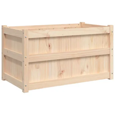 Zdjęcie produktu dla vidaXL Sadzarka 90x50x50 cm z litego drewna sosnowego