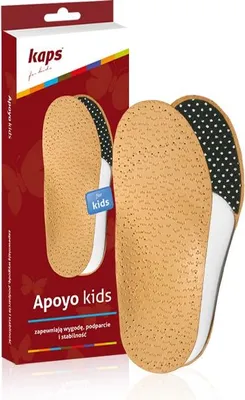 Produktbild von Ledereinlagen für Kinderschuhe - Kaps Apoyo Kids - Größe 33/34 EUR