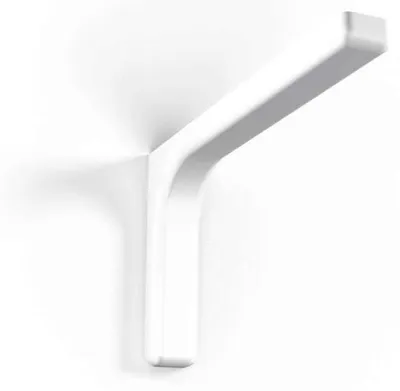 Image de Weisser Regalhalter A018 180 X 114 Mm