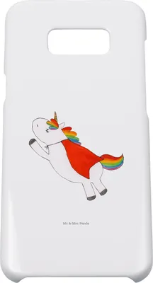 Produktbild von Mr. & Mrs. Panda Samsung Galaxy S8 plus Handyhülle  Einhorn Super - Weiß - Geschenk, Freundin, Handy Case, Held, Hülle, Superheld, Cover, Einhörner, Unicorn