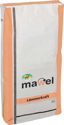 Produktbild von Ergänzungsfuttermittel Lämmerkraft 25 kg für Ziegen- und Schaflämmer, 16% Rohprotein, unterstützt Harnsteinauflösung