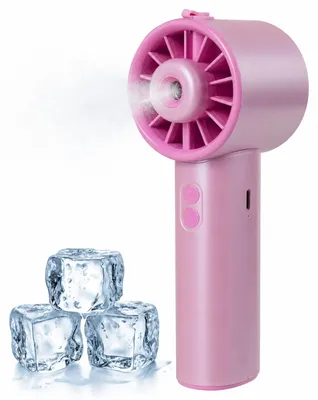Produktbild von AWAVE®  Tragbarer Handventilator mit Sprühnebelfunktion | Pink