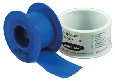 Produktbild von Gramm Medical Actiomedic Heftpflaster DETECT, 2,5 cm x 5 m
