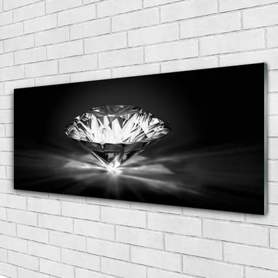 Produktbild von Acrylglasbilder 125x50 Wandbild Druck Diamant Kunst