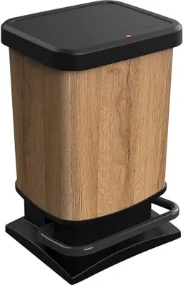 Productafbeelding van Pedal"emmer 20 Liter - Bruine Afvalbak met Voetpedaal