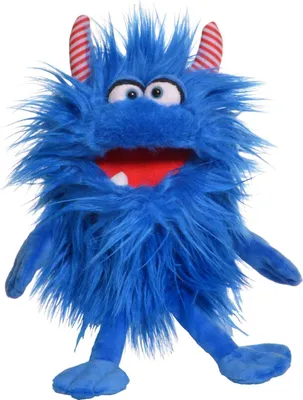 Produktbild von Living Puppets Handpuppe klein Schmackes W889 Monster to Go