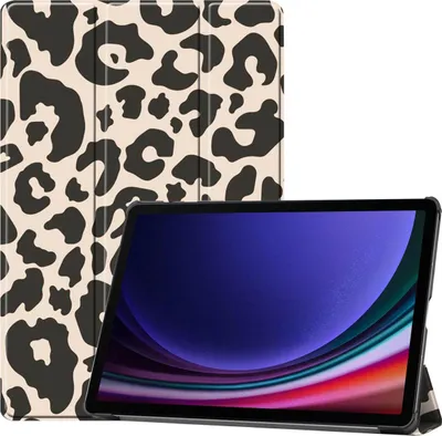 Image de imoshion Design Bibliothèque pliante pour Samsung Galaxy Tab S10 Plus / Tab S9 Plus - Leopard