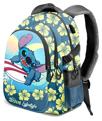 Image de Karactermania - Plecak Disney Stitch Lifestyle 44cm, idealny do szkoły i codziennych wyjść