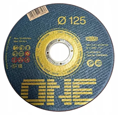 Produktbild von Tyrolit ONE Trennscheibe 125 mm 2-in-1 Stahl Edelstahl