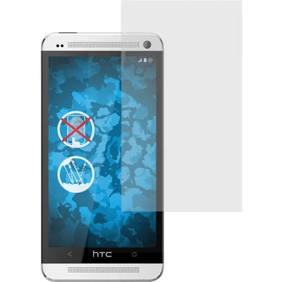 Produktbild von 2er-Pack PhoneNatic Displayschutzfolien matt  kompatibel mit HTC One