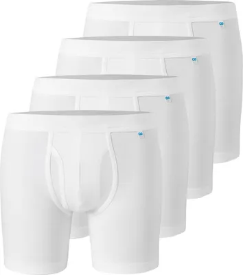 Produktbild von Schiesser 4er Pack Long Life Baumwolle Long Short / Pant Etwas längere Beinform und Eingriff für hohen Tragekomfort, Komfortabler Bund mit kleinem Serien-Logo, Reduzierte Pilling-Bildung und glatte gleichmäßige Oberfläche