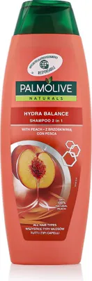 Produktbild von Palmolive Shampoo 350ml Pfirsich Feuchtigkeitspflege alle Haartypen Glanz