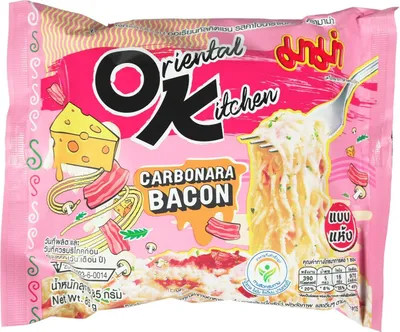 Immagine prodotto di MAMA OK Oriental Kitchen Ramen - Carbonara Bacon 85g