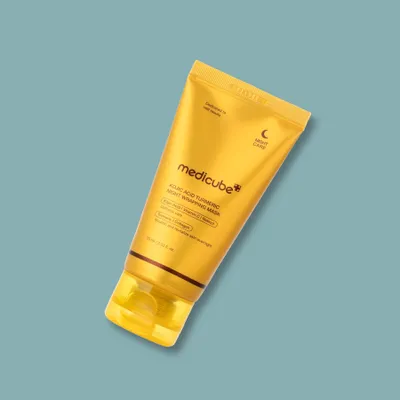 Obrázok produktu pre Medicube Kojic Acid Turmeric Night Wrapping Mask rozjasňujúca maska pre mdlú, nezjednotenú pleť na noc 75 ml