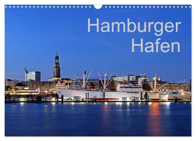 Produktbild von Hamburger Hafen (Wandkalender 2027 DIN A3 quer), CALVENDO Monatskalender
