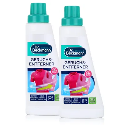 Produktbild von Dr. Beckmann Geruchs-Entferner 500 ml - Geeignet für alle Textilien (2er Pack)