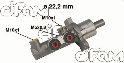 Produktbild von CIFAM 202-344 Bremszylinder Hauptbremszylinder für ALFA ROMEO 147 (937) GT (937)