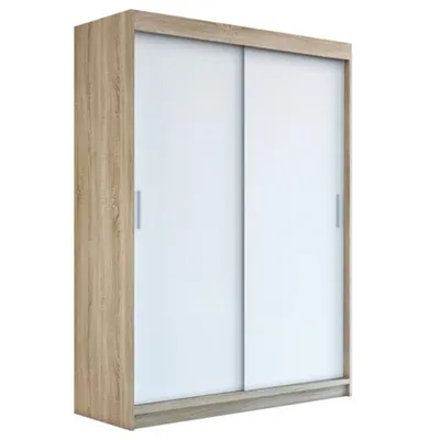 Produktbild von Schwebetürenschrank, 2-türig Schrank .160 cm mit Spiegel PAX