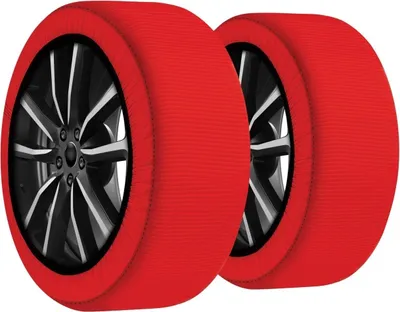 Image de DAC | Chaînes à neige textiles - 255/40 R20 - 2 pièces - Chaussettes à neige - DAC Active Series 3D - Homologuées - Taille XL