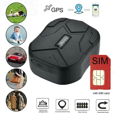 Immagine prodotto di Impermeabile Gps GSM Tracker Gprs in tempo reale veicolo posizione antifurto allarme auto con batteria nero
