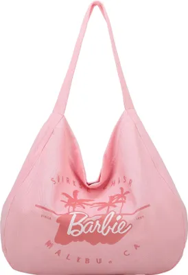 Produktbild von Fritzi aus Preußen Schultertasche Easy Hobo Malibu Denim Limited Barbie Hobo Bag Sweet Rose rosa