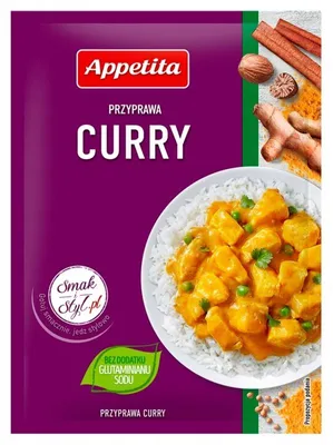Immagine prodotto di Condimento al curry Appetita 20 g x 3 pezzi