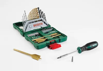 Produktbild von X-Line TiN-beschichtetes Set, 40-tlg. + Handschraubendrer